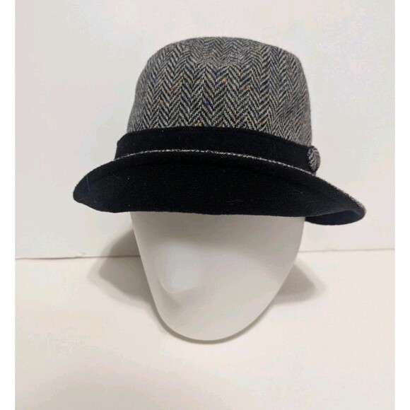 Mucros Weavers Clodagh Hat Wool Gray Flapper Killarney Adjustable Made Ireland main image 4